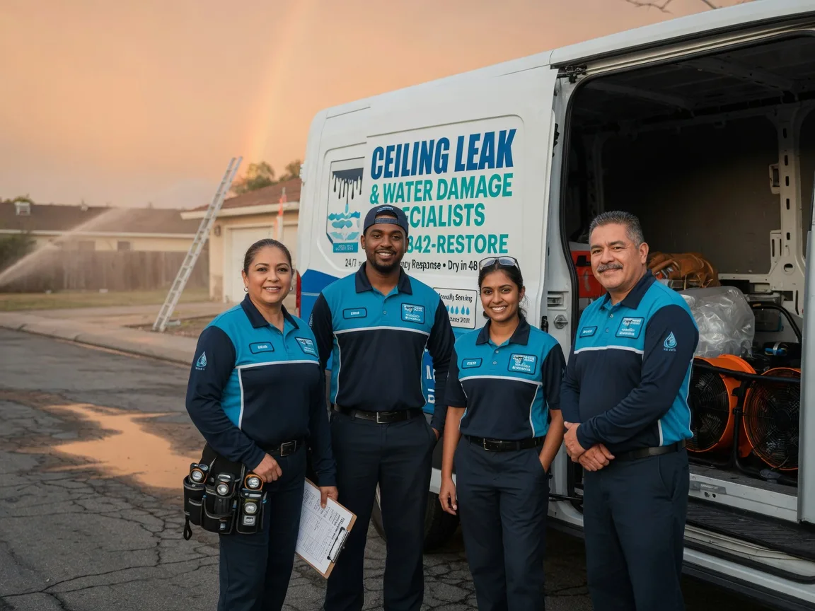 Ceiling Leak Cleanup company in Friendswood, TX